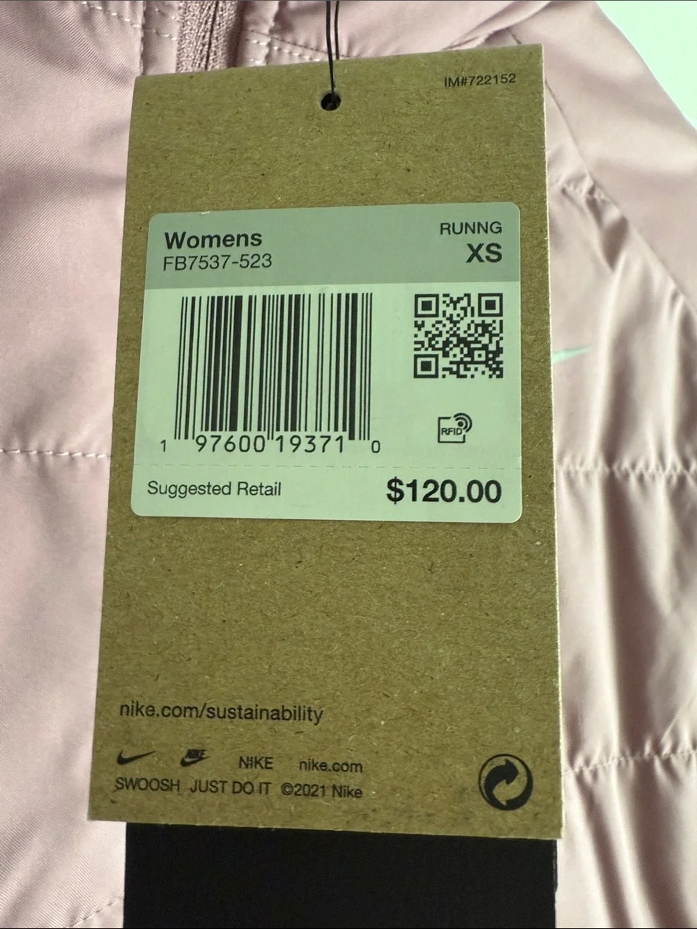 Nike Therma-FIT Swift Running Vest Plum Dust